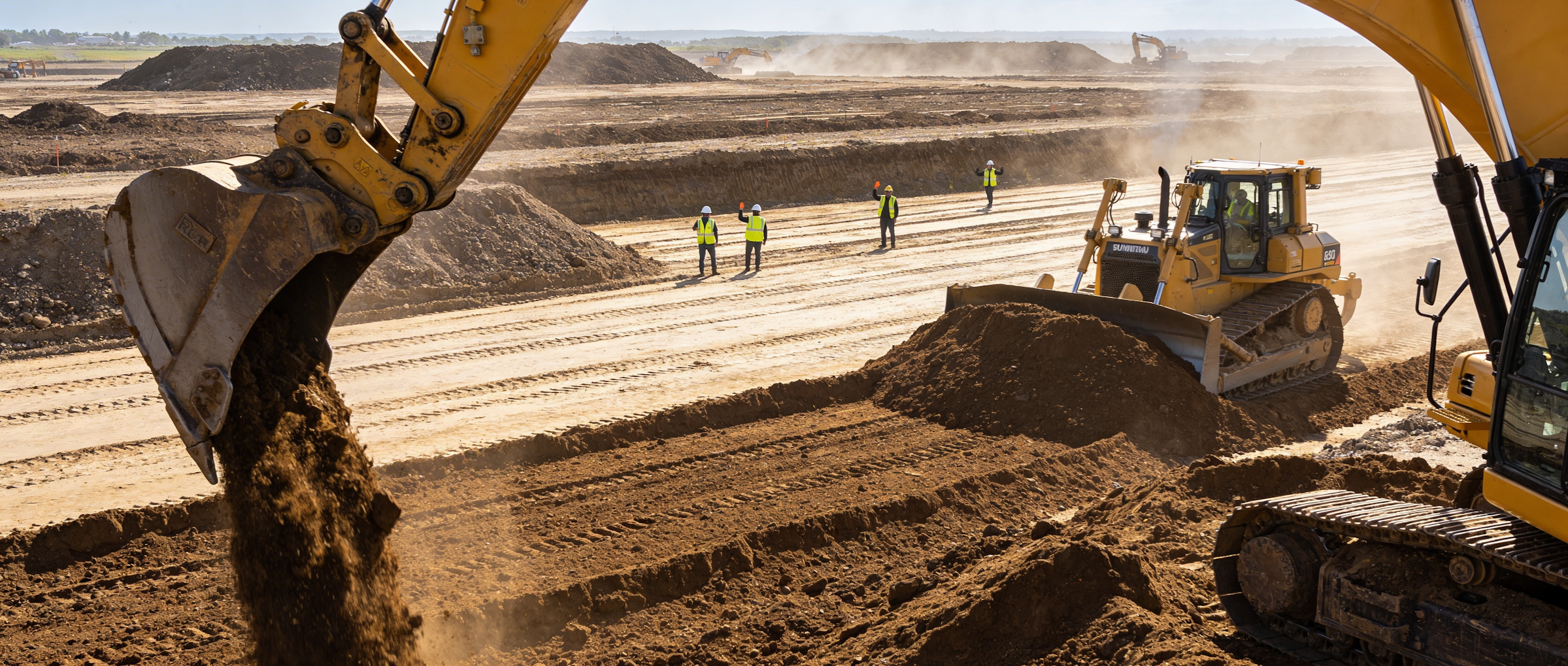 zemljani radovi bagerom